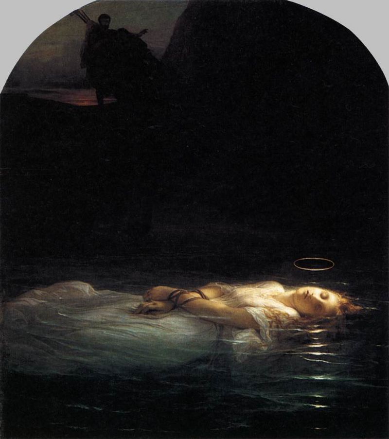 La jeune martyre - Paul Delaroche - 1855